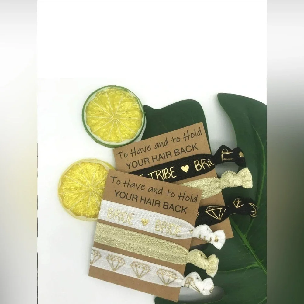 NEW Snogisa Hair Tie Set ‘To Have and to Hold Your Hair Back’ Bridesmaid